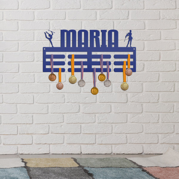 Baton Twirler Medal Holder, Majorette Gift Idea, Award Hanger for Competition Medals, Conducting Awards Rack