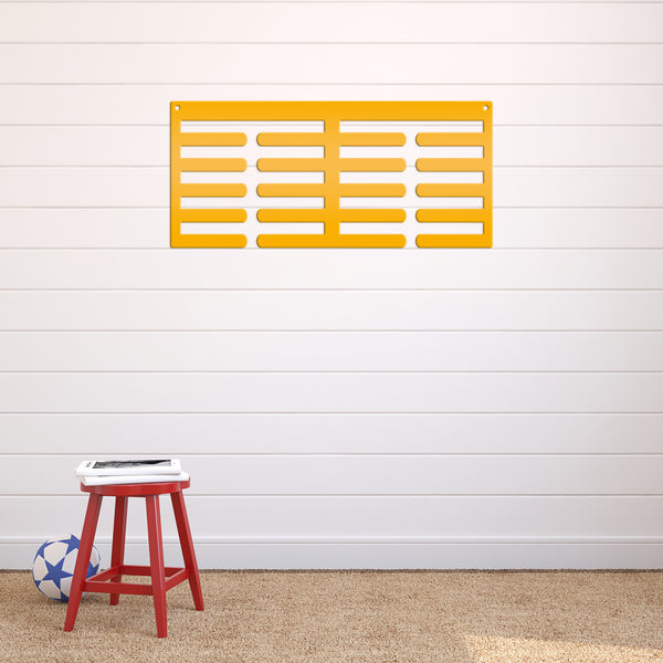 Medal Holder, Custom Name Wall Decor, Personalized Award Display, Boys and Girls Sports Memorabilia, Unique Team Gift Idea