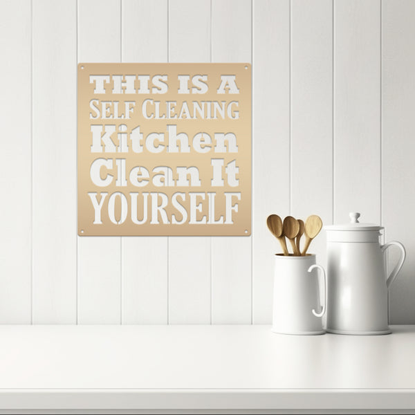 funny kitchen sign decor 