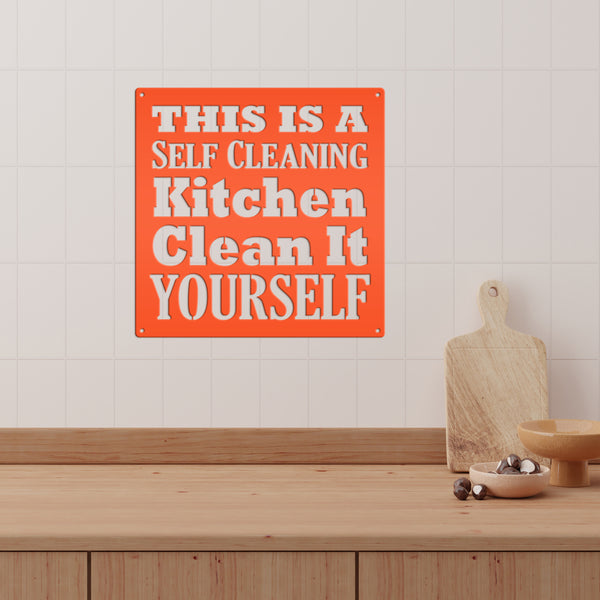 funny kitchen sign decor 