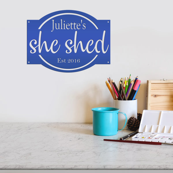 Personalized She Shed Sign, Woman Cave Sign & Wall Decor, She Shed Wall Art, Woman Cave Wall Decor & Wall Art, Woman Shed , Woman Cave Decor