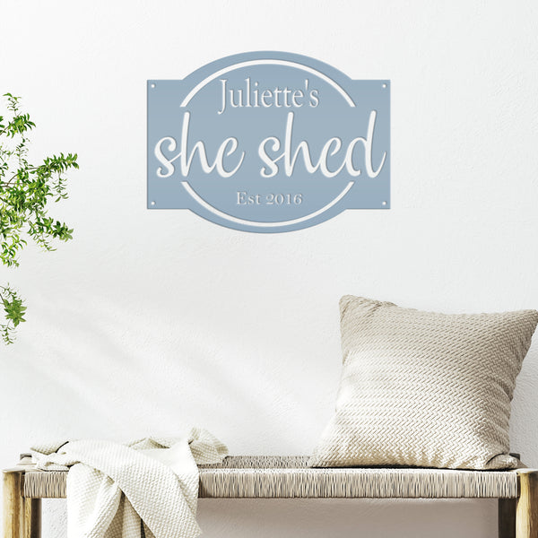 Personalized She Shed Sign, Woman Cave Sign & Wall Decor, She Shed Wall Art, Woman Cave Wall Decor & Wall Art, Woman Shed , Woman Cave Decor
