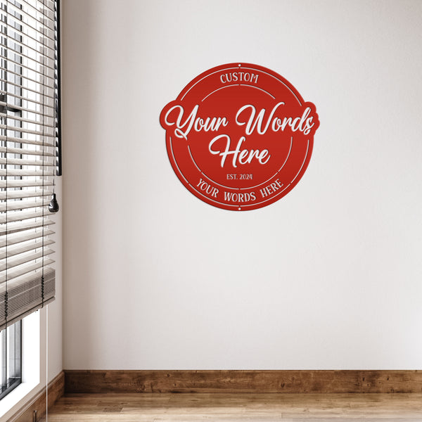 Personalized Patio Sign - Make it Your Own Wording - Business Sign - Wedding Gift - Anniversary Gift