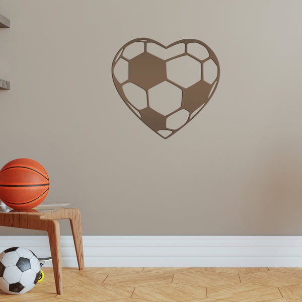 Soccer Metal Wall Sign, Soccer Wall Decor, Soccer Ball Decor, Soccer Gift, Soccer Girl Wall Decor, Soccer Lover, Soccer Present, Soccer Wall Art, Soccer Birthday Gift, Soccer Senior Gift