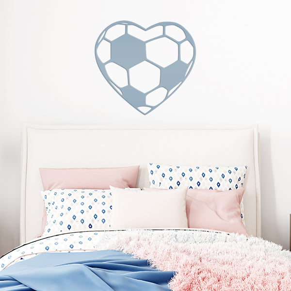 Soccer Metal Wall Sign, Soccer Wall Decor, Soccer Ball Decor, Soccer Gift, Soccer Girl Wall Decor, Soccer Lover, Soccer Present, Soccer Wall Art, Soccer Birthday Gift, Soccer Senior Gift