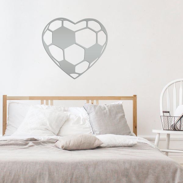 Soccer Metal Wall Sign, Soccer Wall Decor, Soccer Ball Decor, Soccer Gift, Soccer Girl Wall Decor, Soccer Lover, Soccer Present, Soccer Wall Art, Soccer Birthday Gift, Soccer Senior Gift