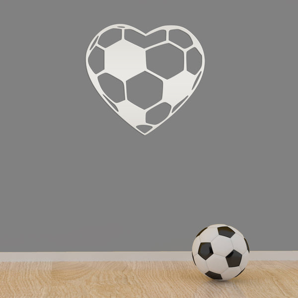 Soccer Metal Wall Sign, Soccer Wall Decor, Soccer Ball Decor, Soccer Gift, Soccer Girl Wall Decor, Soccer Lover, Soccer Present, Soccer Wall Art, Soccer Birthday Gift, Soccer Senior Gift