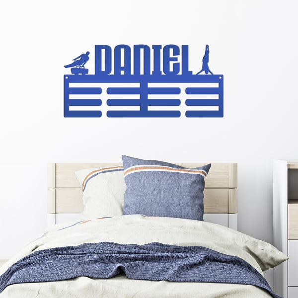 Personalized Gymnastics Medals Holder