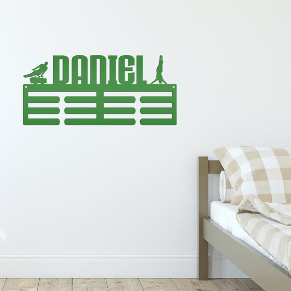 Personalized Gymnastics Medals Holder