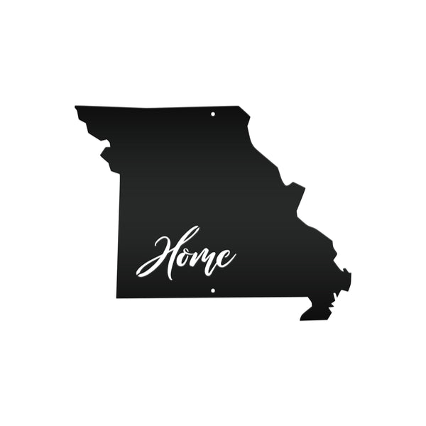 Personalized Metal Home State Sign-Your State Custom Sign