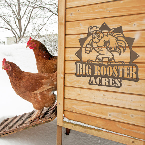 rooster house signs for chicken coop