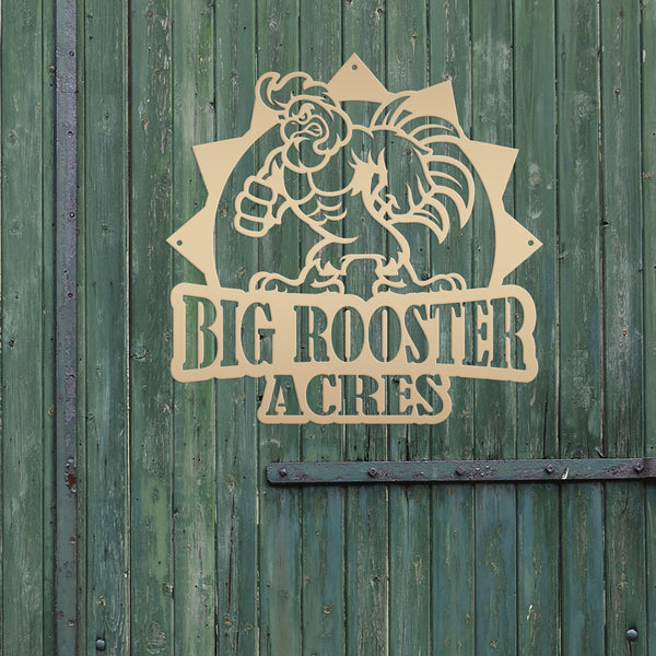 rooster house signs for chicken coop