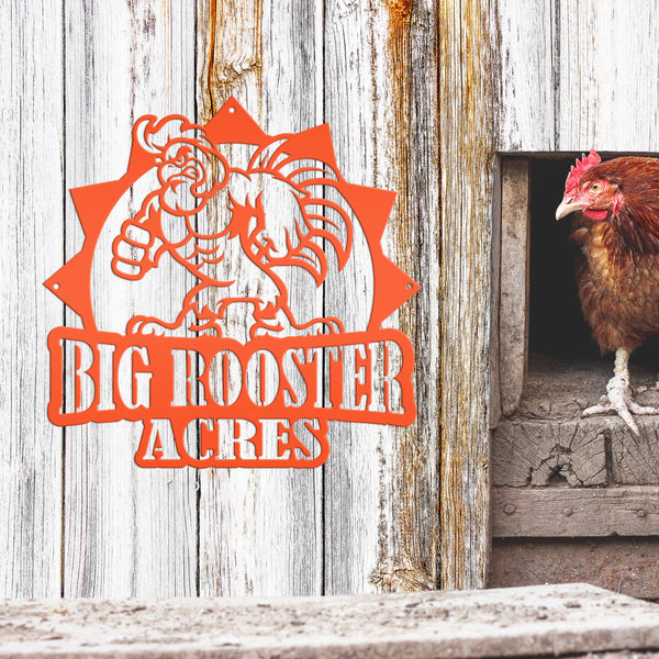 rooster house signs for chicken coop