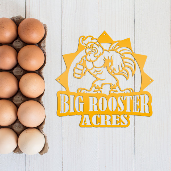 rooster house signs for chicken coop