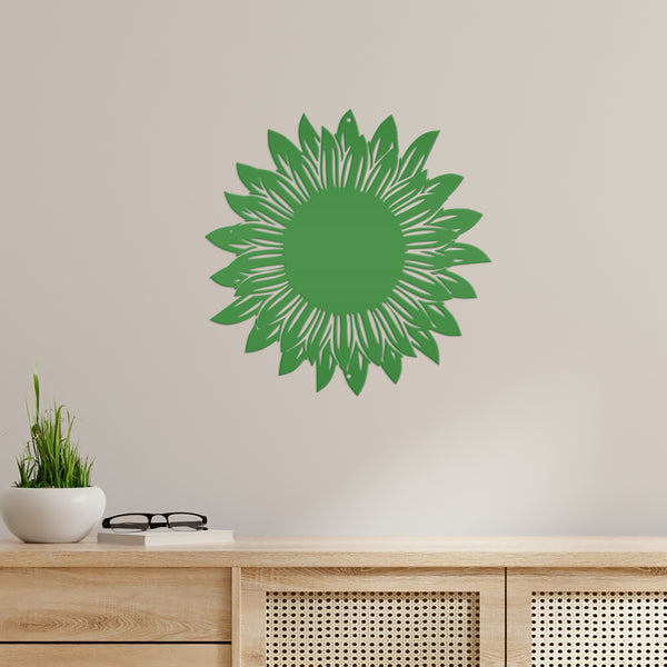 sunflower metal wall decor