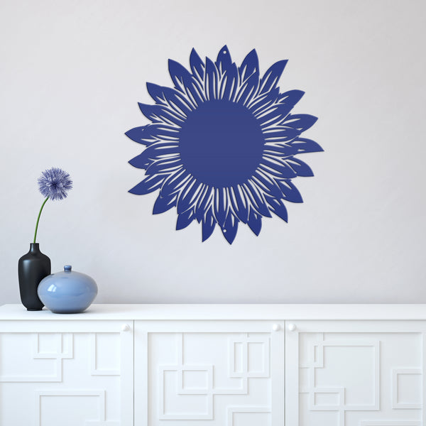 sunflower metal wall decor