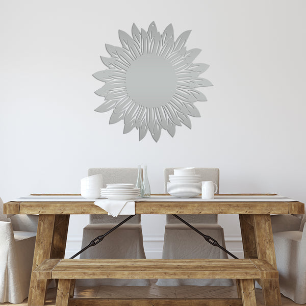 sunflower metal wall decor