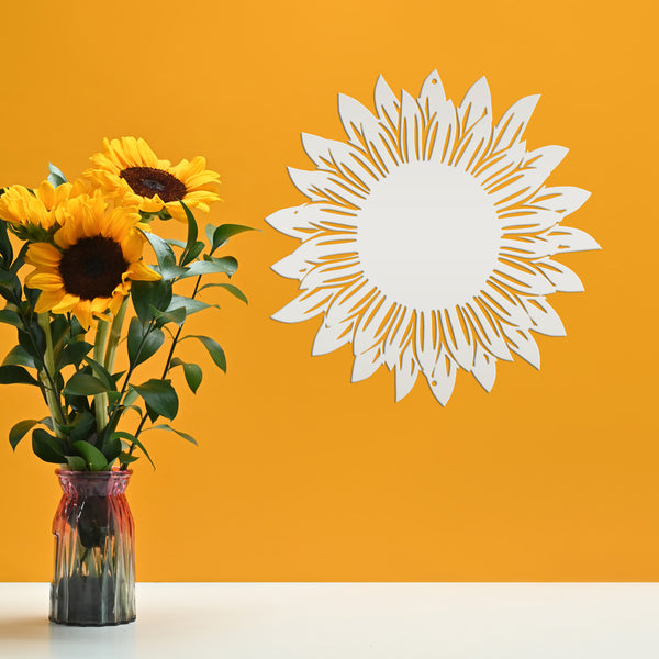 sunflower metal wall decor