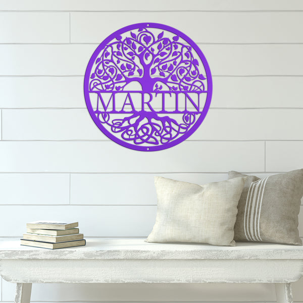 Custom Family Tree  Sign, Wedding Gift, Anniversary Gift, Business Sign