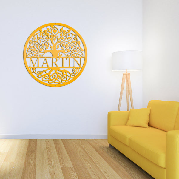 Custom Family Tree  Sign, Wedding Gift, Anniversary Gift, Business Sign