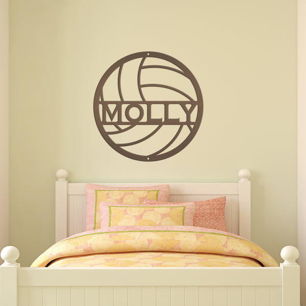 Personalized Volleyball Metal Sign-Senior Night Gift -Personalized Gift