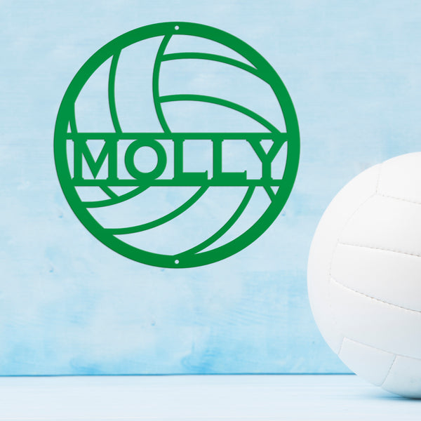 Personalized Volleyball Metal Sign-Senior Night Gift -Personalized Gift