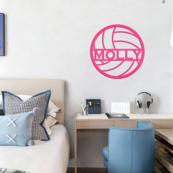 Personalized Volleyball Metal Sign-Senior Night Gift -Personalized Gift