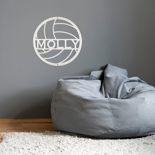 Personalized Volleyball Metal Sign-Senior Night Gift -Personalized Gift