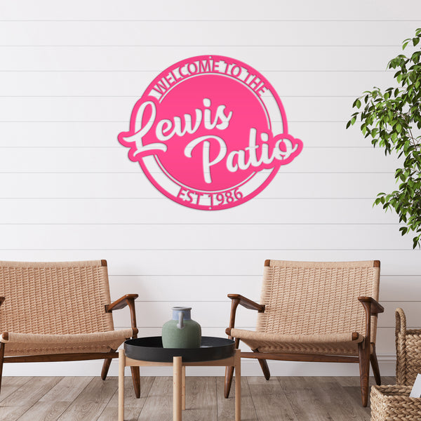 Outdoor Patio Wall Decor, Patio Bar, Patio Sign Ideas, Patio Wall Art, Patio Season, Patio Decor Inspo, Patio Signs for Wall , Patio Outdoor Oasis