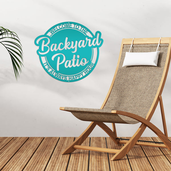 Outdoor Patio Wall Decor, Patio Bar, Patio Sign Ideas, Patio Wall Art, Patio Season, Patio Decor Inspo, Patio Signs for Wall , Patio Outdoor Oasis