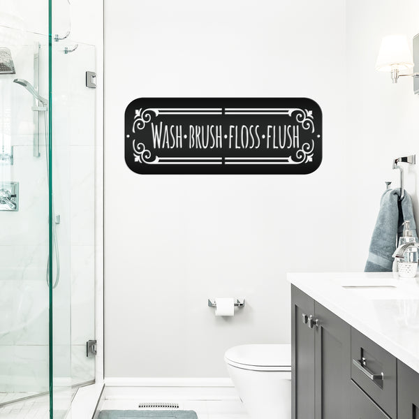 Bathroom Sign , Wash Room, Bath House, Restroom-Shower House Wall Art & Wall Decor, Aesthetic Bathroom Signs-Funny Bathroom Art