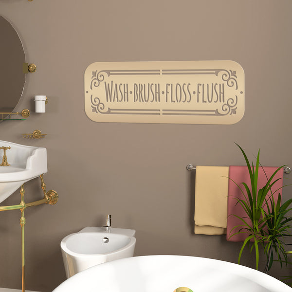 Bathroom Sign , Wash Room, Bath House, Restroom-Shower House Wall Art & Wall Decor, Aesthetic Bathroom Signs-Funny Bathroom Art