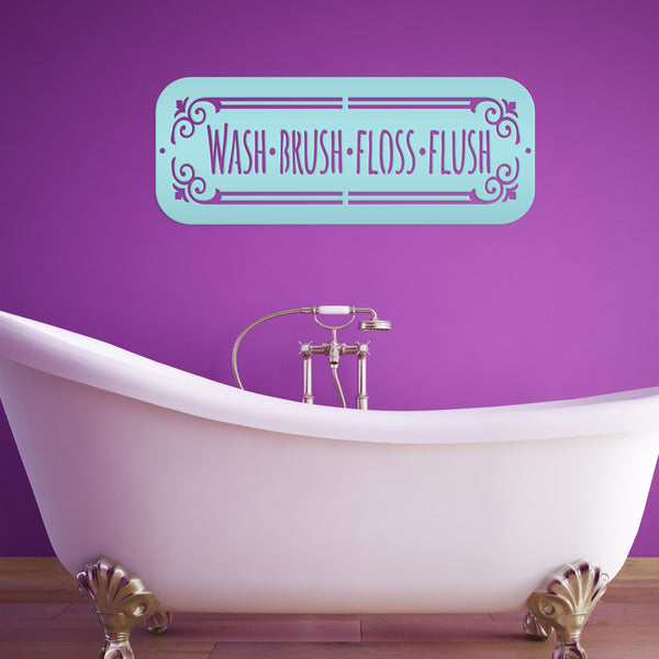 Bathroom Sign , Wash Room, Bath House, Restroom-Shower House Wall Art & Wall Decor, Aesthetic Bathroom Signs-Funny Bathroom Art