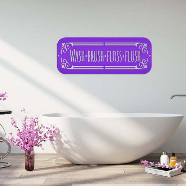 Bathroom Sign , Wash Room, Bath House, Restroom-Shower House Wall Art & Wall Decor, Aesthetic Bathroom Signs-Funny Bathroom Art