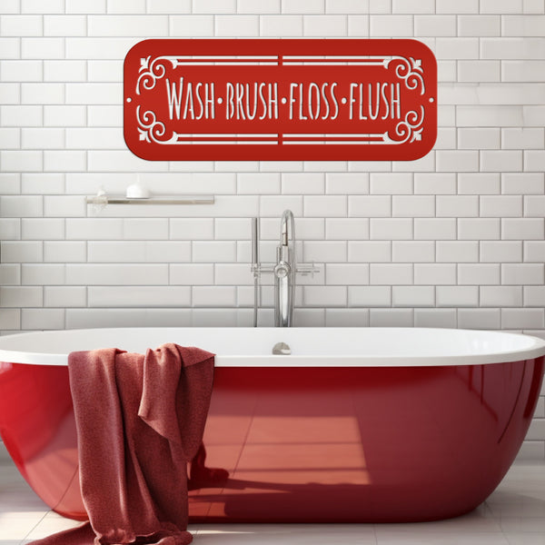 Bathroom Sign , Wash Room, Bath House, Restroom-Shower House Wall Art & Wall Decor, Aesthetic Bathroom Signs-Funny Bathroom Art