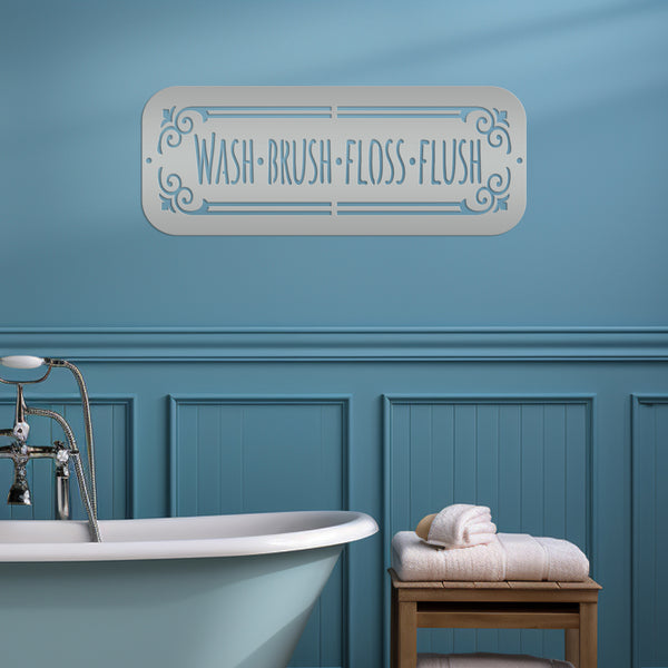 Bathroom Sign , Wash Room, Bath House, Restroom-Shower House Wall Art & Wall Decor, Aesthetic Bathroom Signs-Funny Bathroom Art