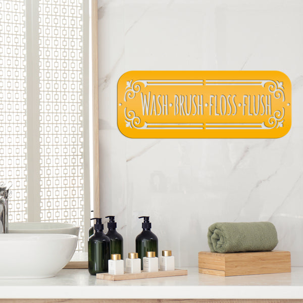 Bathroom Sign , Wash Room, Bath House, Restroom-Shower House Wall Art & Wall Decor, Aesthetic Bathroom Signs-Funny Bathroom Art