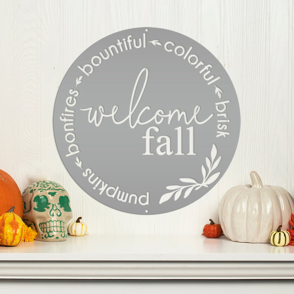 Fall Welcome Sign for Fall, Front Door Sign For Fall, Fall Door Hanger, Fall Door Wreath, Welcome Fall Wall Decor, Fall Welcome Decor