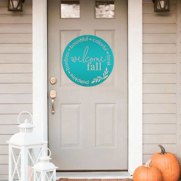 Fall Welcome Sign for Fall, Front Door Sign For Fall, Fall Door Hanger, Fall Door Wreath, Welcome Fall Wall Decor, Fall Welcome Decor