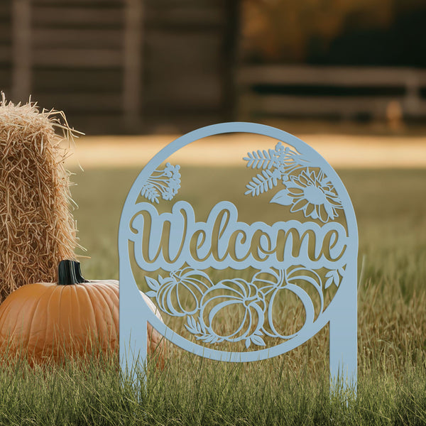 Fall Pumpkin Yard Sign, Fall Lawn Decor, Lawn Decor for Fall, Fall Yard Decor, Pumpkin Yard Decor , Pumpkin Lawn Ornaments