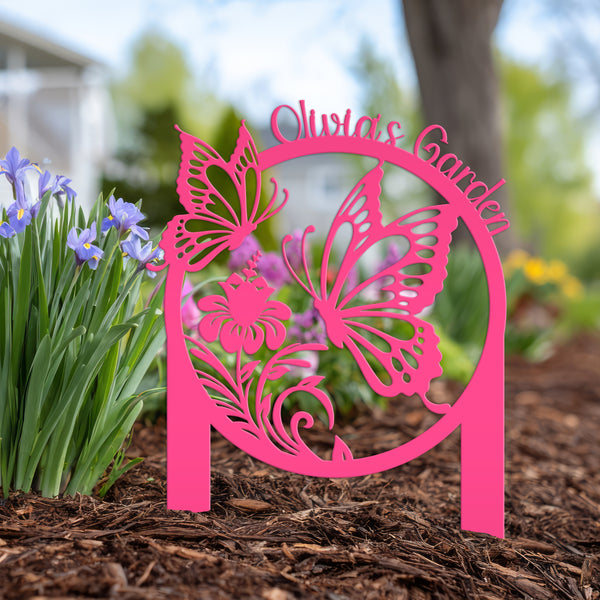 Butterfly Garden -Yard Art-Butterfly Gift -Mother's Day Gift