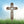 Cross Metal Yard Stake  with Butterflies, Outdoor Christian Decor, Easter Decor, Mother's Day Gift