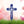 Cross Metal Yard Stake  with Butterflies, Outdoor Christian Decor, Easter Decor, Mother's Day Gift