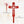Cross Metal Yard Stake  with Butterflies, Outdoor Christian Decor, Easter Decor, Mother's Day Gift