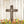 Faith Cross Metal Yard Stake - Easter/Christian Decor-Gravesite -Graveyard Memorial-Gift for Mom-Grandma