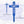 Flower Cross Metal Yard Stake - Christian/Easter Decor-Memorial Gift