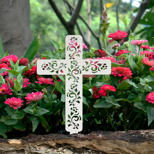 Cross Decor for the Yard- Lawn Ornaments -Easter Cross Yard Decor