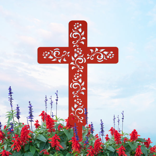 Cross Decor for the Yard- Lawn Ornaments -Easter Cross Yard Decor