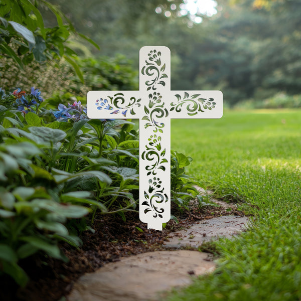 Cross Decor for the Yard- Lawn Ornaments -Easter Cross Yard Decor