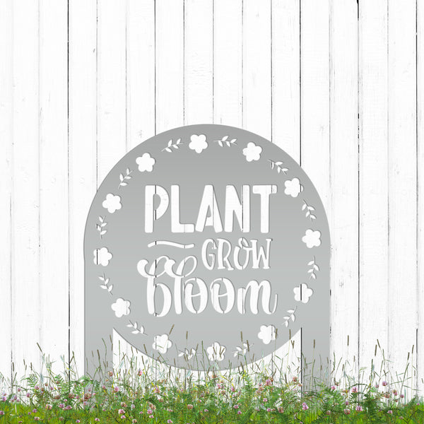 Outdoor Metal Garden Sign, Mother's Day Gift, Sign For Flower Bed, Gift for Grandma-Birthday Gift-Lawn Decor